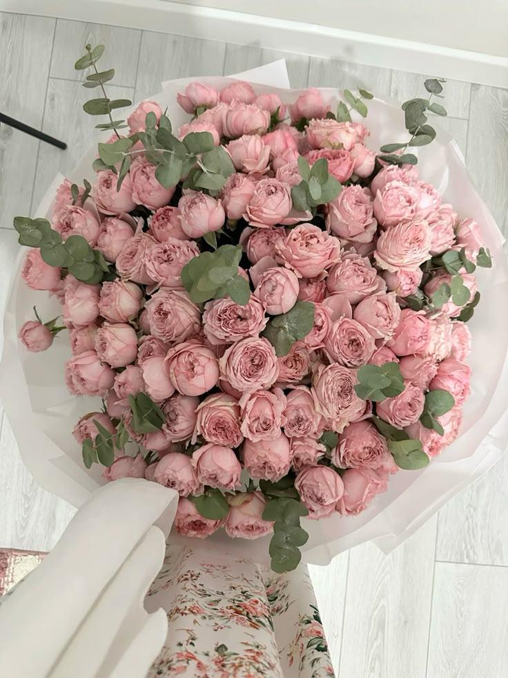 Professional floral arrangement in modern corporate setting